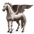 pegasový poník element kov