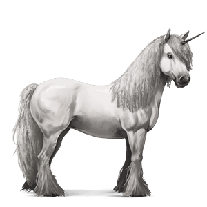 jazdecký jednorožec camargue škvrnitý beluš