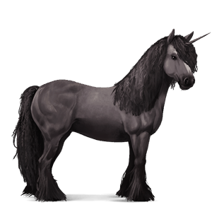 jazdecký jednorožec shagya arabian svetlošedý