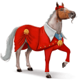 jazdecký kôň sfarbenie koňa richelieu