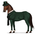 jazdecký kôň sfarbenie koňa vyšetrovateľ lestrade