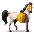 poník connemarský pony čierny ryšiak