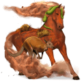 poník waleský pony palomino