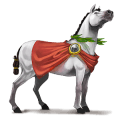 jazdecký kôň americký paint horse hnedák overo