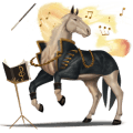 jazdecký kôň quarter horse hnedák