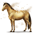 drahokamový kôň gypsum