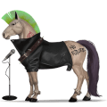 jednorožcový poník waleský pony Čierny
