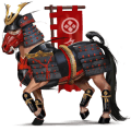 božský kôň samuraj