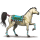 jazdecký kôň arabský kôň hnedý ryšiak