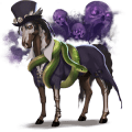 putovný kôň baron samedi