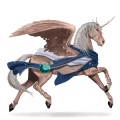 putovný kôň fantasy