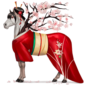 božský kôň sakura