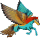 vtáčí putovný kôň meropam