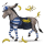 putovný kôň banánová šupka